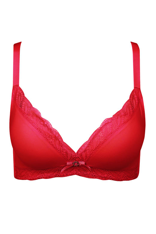 都市丽人内衣聚拢升杯A:加厚B:薄双拉四排扣无钢圈3/4杯文胸LB11T1 商品图2