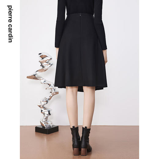 皮尔卡丹女装简约A摆都市通勤轻商务半身裙P3437S3995B0
 商品图2