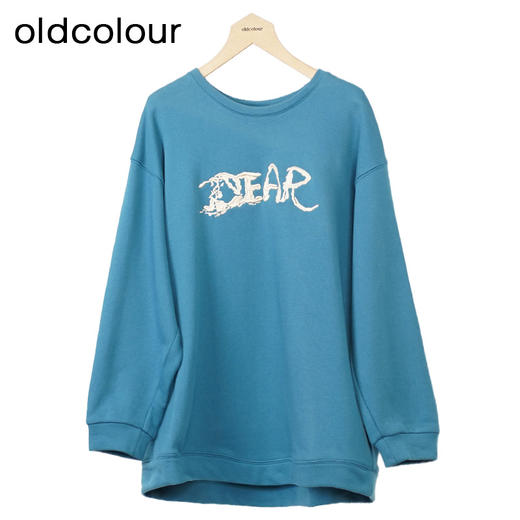 oldcolour秋冬款简约休闲气质宽松百搭中长款卫衣女O43024361 商品图2