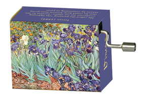 58026 梵高 音乐盒 "鸢尾花""Free
         as the wind"自由的风