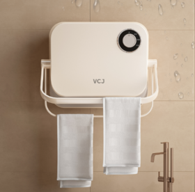 VCJ暖风机壁挂台式家用防水阻燃居浴两用电暖气/工厂发货