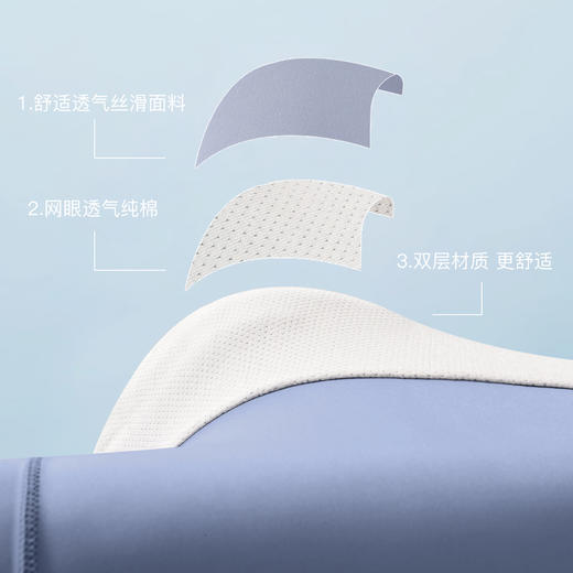 洁丽雅4条装中腰男士内裤柔软舒适亲肤透气双层内裆简约平角裤 商品图2