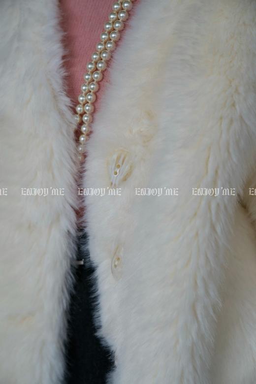 【门店同款】ENJOY冬季自由意志贝壳扣毛外套 159944951 商品图7