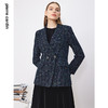 皮尔卡丹女装西装冬季蓝色小个子日常通勤职业西服P3445U3964N3
 商品缩略图4