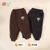 贝贝怡童装儿童冬季夹棉裤子2024新款男童加厚保暖运动裤洋气卫裤ZB4DK020 商品缩略图1