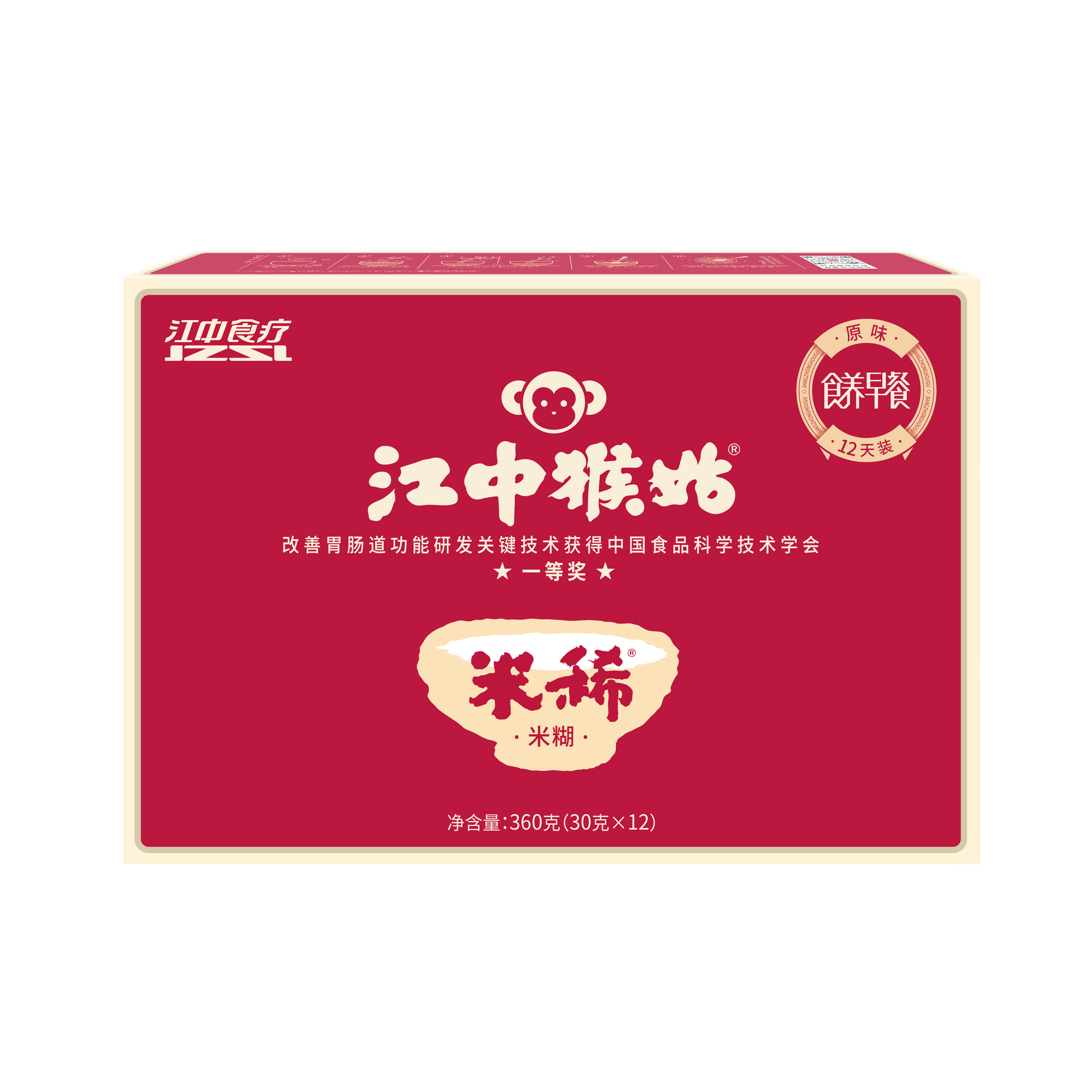 江中猴姑米稀360克12天装