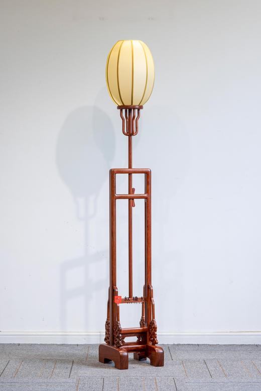 红桥红  家具严选  缅甸花梨（大果紫檀）【灵芝如意宫灯】 商品图1