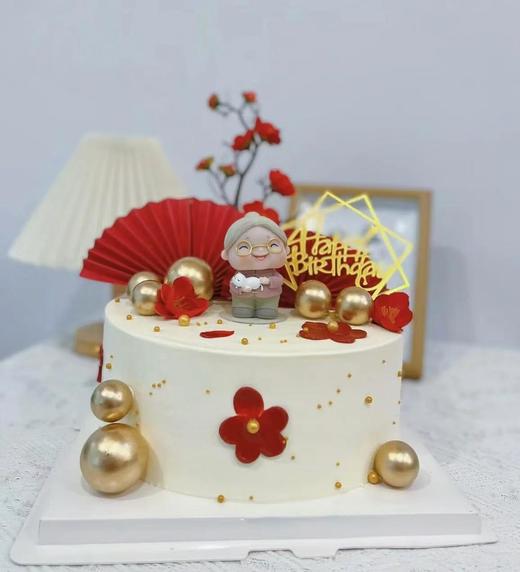 过寿普通款生日蛋糕 商品图5