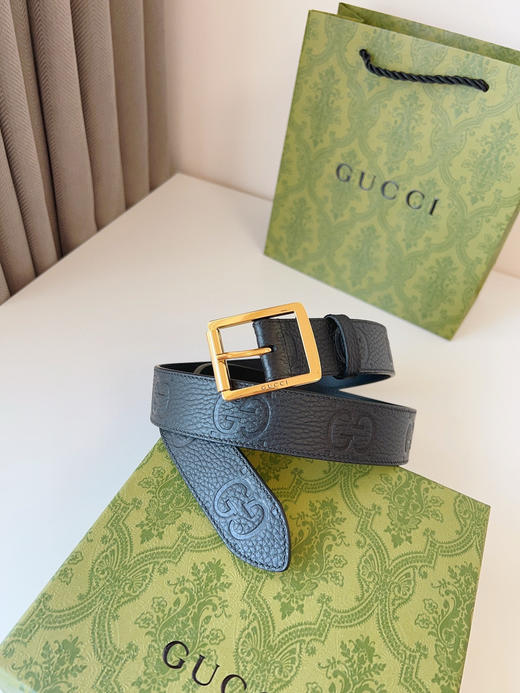 秋冬特惠💰300【Gucci】男士腰带 早秋系列添姿加彩。这款亮眼的腰带 商品图5