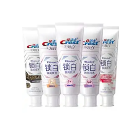 佳洁士锁白牙膏120g（白桃味、雪樱味）
