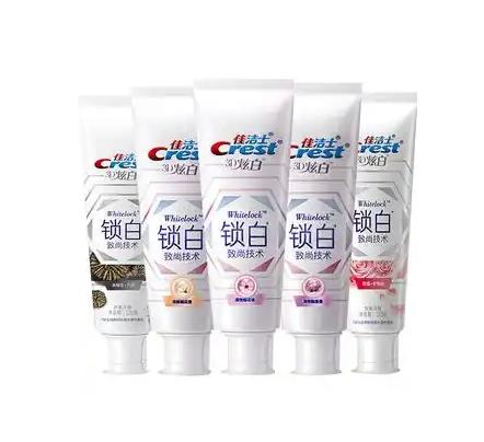 佳洁士锁白牙膏120g（白桃味、雪樱味） 商品图0