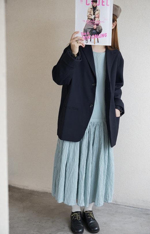 ECOLE DE CURIOSITES 单排扣oversize休闲西装​​(全内衬) 商品图10