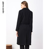 皮尔卡丹女装毛呢外套高级感黑色高原山羊绒法式大衣P3421C3950B0
 商品缩略图2
