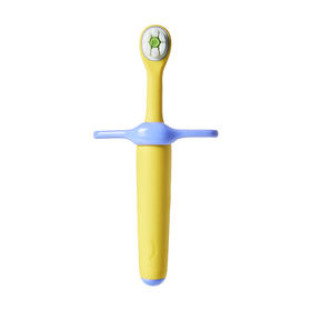 妙抚涨芽芽萌牙婴幼儿0-3岁护龈训练牙刷（颜色随机）