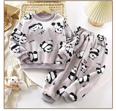 【MONZECIKOIMS法兰绒儿童家居服套装】不冻娃系列🔥 穿上宅家幸福感爆满💕，暖暖的像穿上了小太阳~ 商品图6