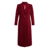 皮尔卡丹女装毛呢外套气质高个子长款安哥拉红大衣P2414C2963T0 商品缩略图5
