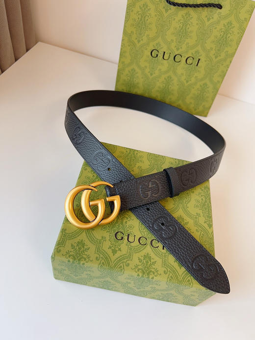 秋冬特惠💰300【Gucci】男士腰带 早秋系列添姿加彩。这款亮眼的腰带 商品图5