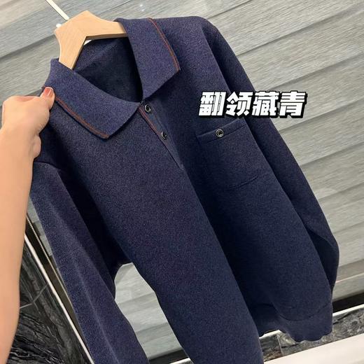 POLO领加绒爸爸衫老父亲们爱穿省心保暖衣 商品图3