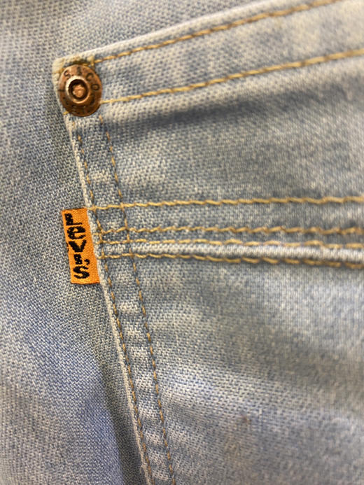 70年代 Vintage 橘标 牛仔裤 美国制 长裤（33”） （84 cm）_WLP(3) 商品图2