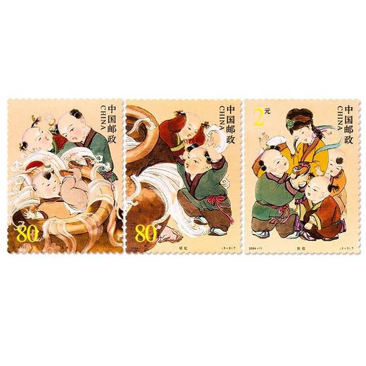 《司马光砸缸》特种邮票 2004-11 商品图0