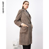 皮尔卡丹女装大衣英伦千鸟格时尚通勤羊毛大衣P3467C3901K3
 商品缩略图4