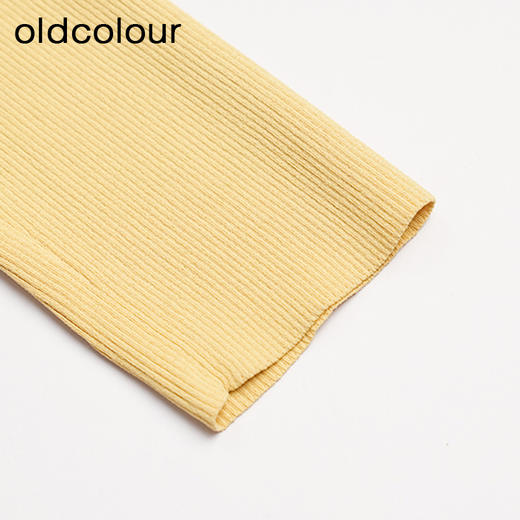 oldcolour春秋款简约休闲领百搭内搭T恤套头衫女GM31052824 商品图3