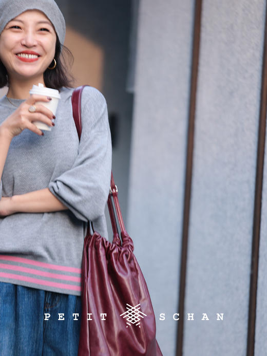 PETIT SCHAN小闪 BAG#012 The Shell of Time 时间的皮壳 意大利进口高级感植鞣小羊皮单肩斜挎包 商品图5