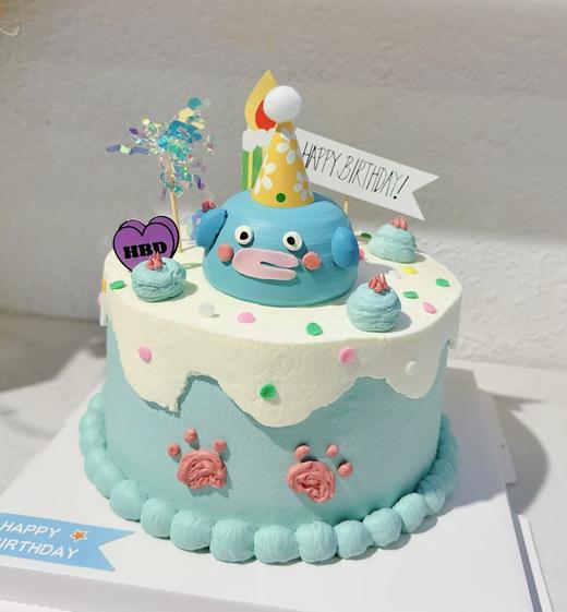 小丑鱼-立体奶油霜卡通小动物 商品图0