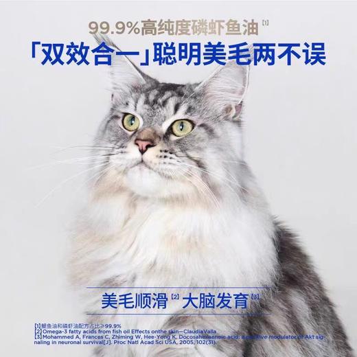 蓝氏鱼油深海磷虾鱼油60粒/瓶 犬猫通用鱼油 商品图2