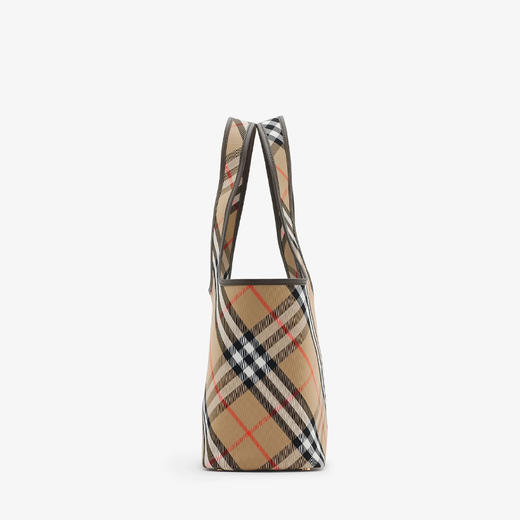 【二】BURBERRY 巴宝莉 女士小号格纹托特包 格子 8094685 B9368 商品图1