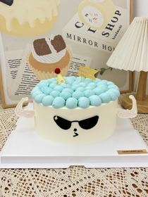 搞怪肌肉男 定制蛋糕