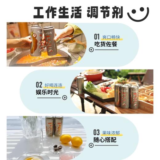 猫哆哩天然气 【清凉】特色水果果汁多口味绿色食品汽水果汁饮料 商品图4