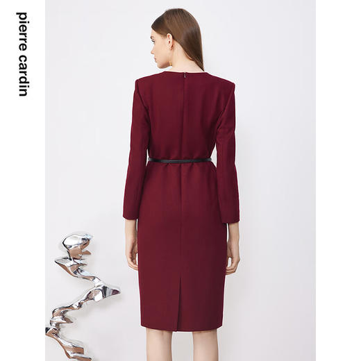 皮尔卡丹女装新款通勤轻仪式礼服连衣裙P3411E3849T0 商品图2