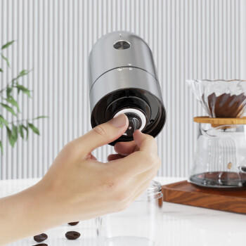 CLITON电动咖啡磨豆机 手摇咖啡豆研磨机便携手冲手磨咖啡机自动磨粉机 /厨具 /咖啡具 /磨豆机 商品图3