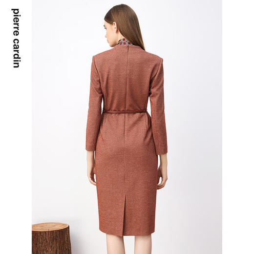 皮尔卡丹女装连衣裙都市职业修身通勤假两件连衣裙P3434E3867J3
 商品图2