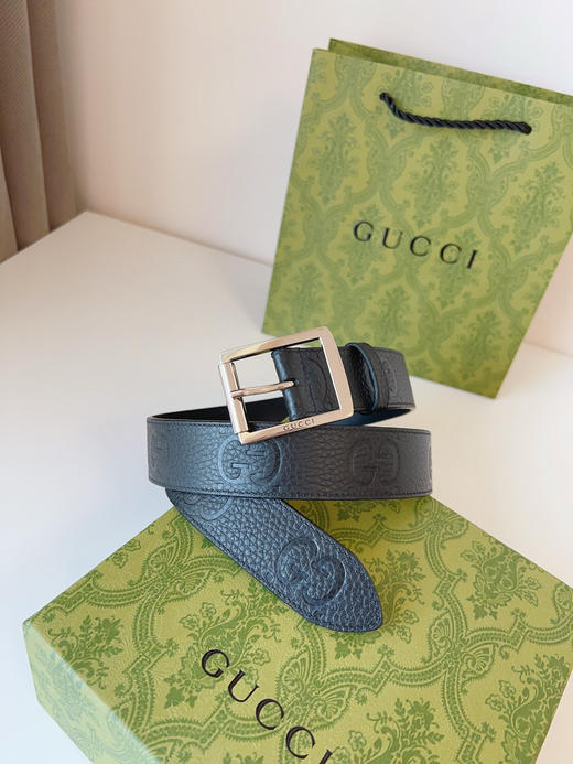 秋冬特惠💰300【Gucci】男士腰带 早秋系列添姿加彩。这款亮眼的腰带 商品图4