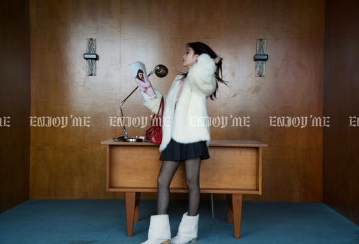 【门店同款】ENJOY冬季磨毛百褶短半裙 159847078 商品图6