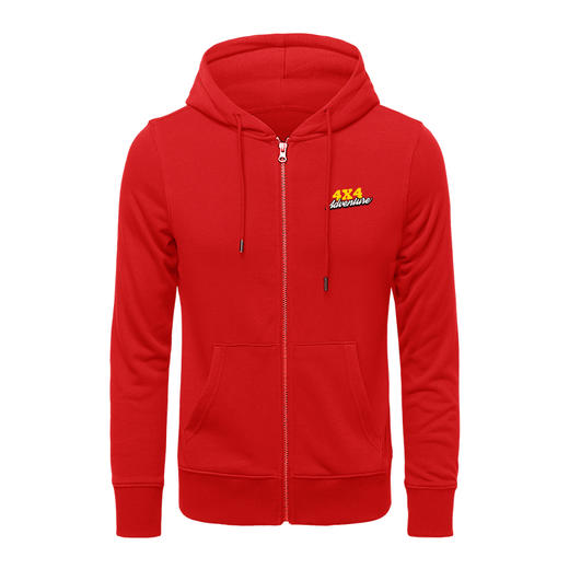 自由基地4X4穿越山野牧马人图案印花设计带帽卫衣SBS拉链连帽卫衣 NMT-2192 商品图4