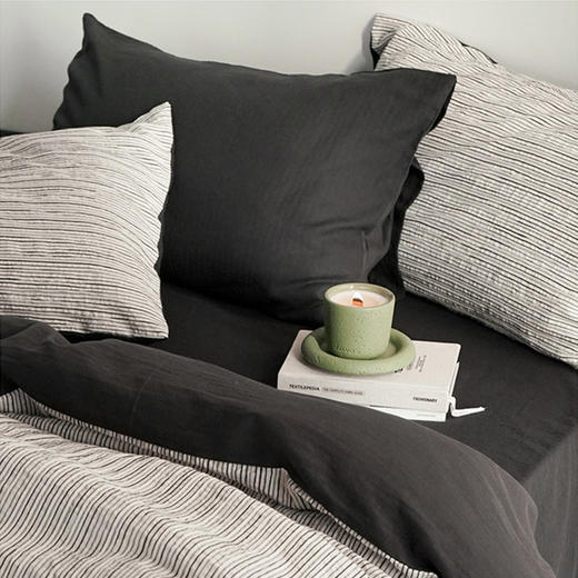 A类全棉色织提花四件套 商品图1