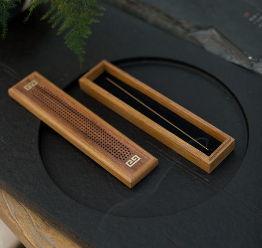 回纹大香盒【非洲酸枝木】 商品图4