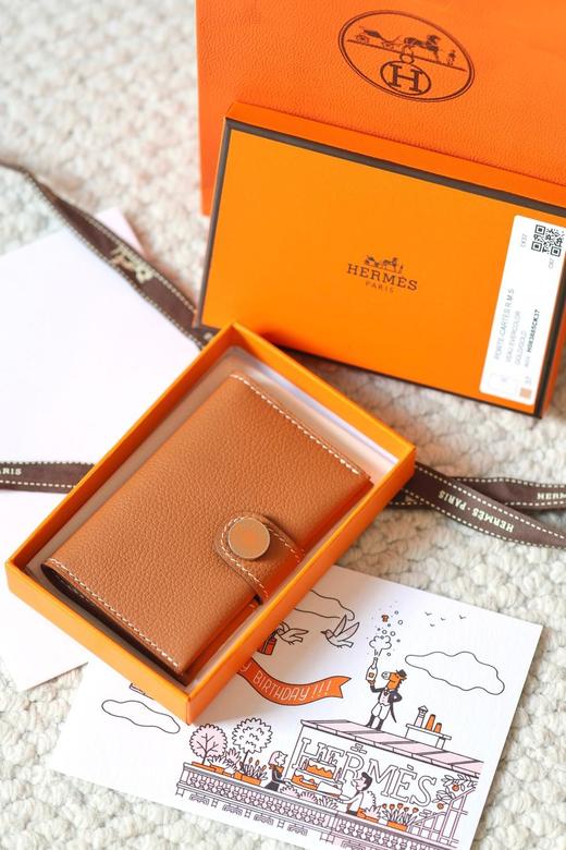 爱马仕卡包Evergrain小牛皮（YT） 商品图5