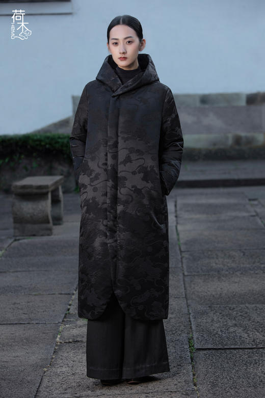 荷木HEMU丨麒麟·长款羽绒服 商品图2