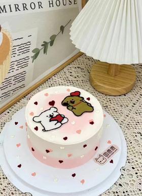 相爱线条狗cp 定制款