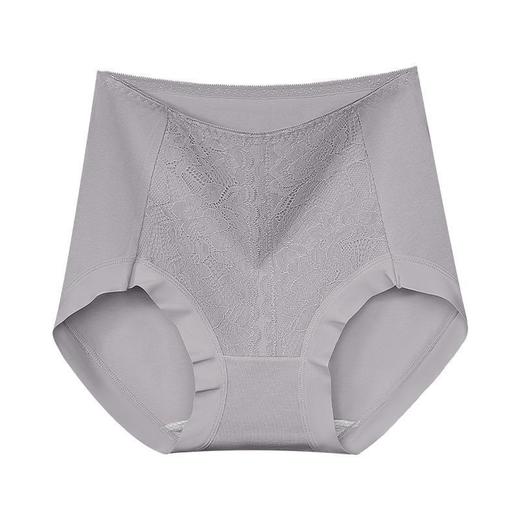 【新品福利！买一送一】蕞强长绒棉，舒适柔软；高腰收腹，修身显瘦；大码短裤，抢眼好看；精致蕾丝，性感再升级。50支长绒棉内裤，女生必备良品！ 商品图6