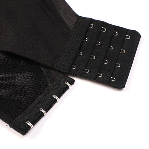 都市丽人B杯常规内衣聚拢升杯中厚蕾丝四排扣树脂胶圈3/4杯常规文胸LB49Y1 商品图5