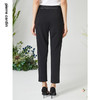 皮尔卡丹女装裤子西装裤黑色显瘦百搭通勤时尚锥筒裤P3118T3011B0
 商品缩略图2