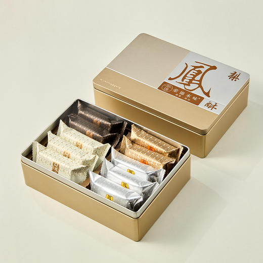 荣锦本味·伴手礼分享装｜凤梨酥十枚装凤梨酥礼盒(500克)原味/四拼/杨梅 商品图7