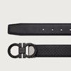 FERRAGAMO 菲拉格慕 男士可翻转且可调节的 Gancini 腰带 黑色 67 0049 745872 商品缩略图2