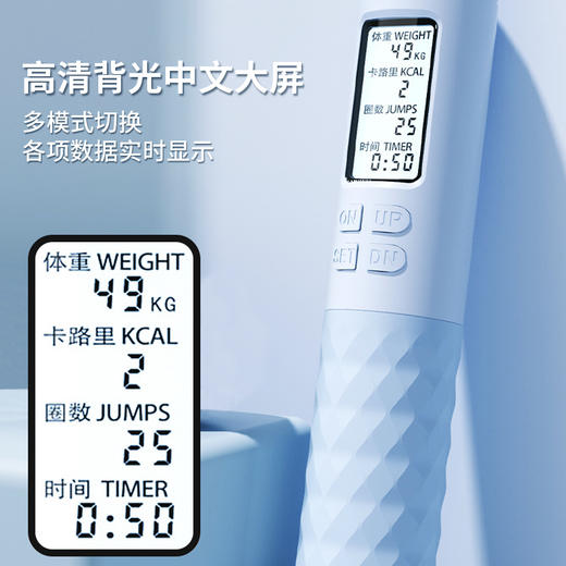 【凯速】凯速多功能计数大球无绳+有绳两用版跳绳KJ28 商品图3