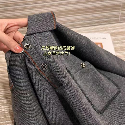 POLO领加绒爸爸衫老父亲们爱穿省心保暖衣 商品图7